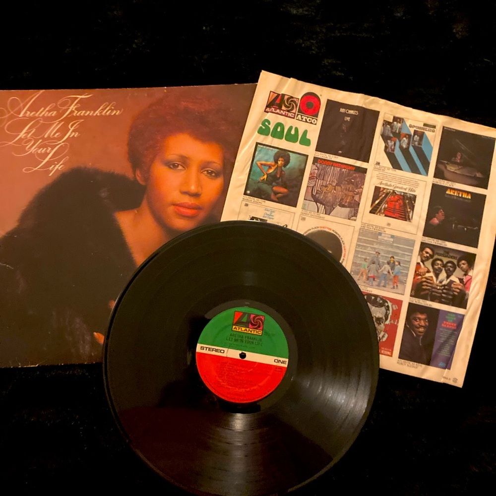 Aretha Franklin Let Me In Your Life - Picture 3 of 3